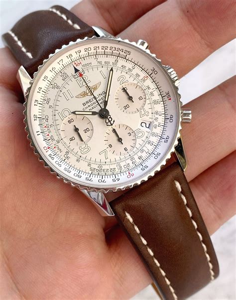 breitling navitimer metal band|breitling navitimer for sale.